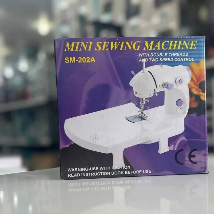 چرخ خیاطی مینی SM202A وارداتی اورجینال دوخت سریع در مواقع فوری