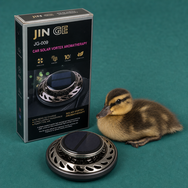 خوشبو کننده خورشیدی ماشین JIN GE مدل JG-009 (پخش عطر چرخان)