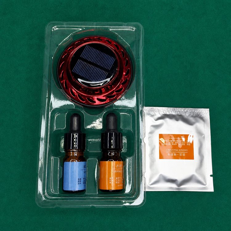 خوشبو کننده خورشیدی ماشین JIN GE مدل JG-009 (پخش عطر چرخان)