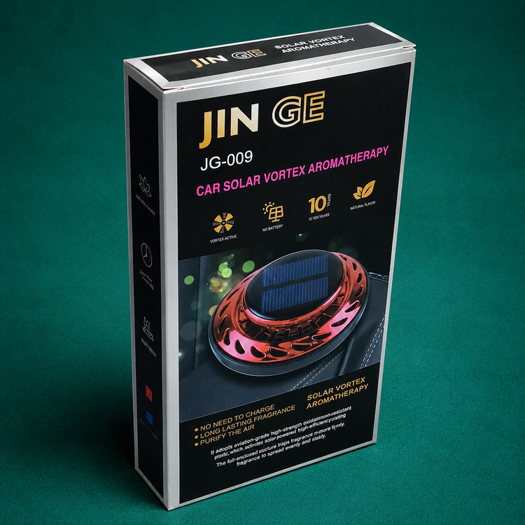 خوشبو کننده خورشیدی ماشین JIN GE مدل JG-009 (پخش عطر چرخان)