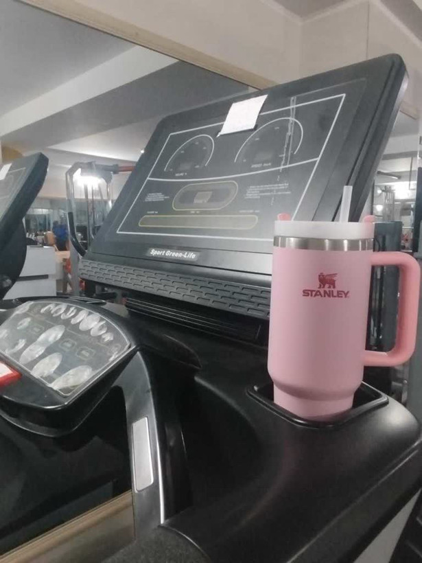 ماگ استنلی دسته دار اورجینال The Quencher H2.O FlowState™ Tumbler 40 oz دوجداره نی دار1.18 لیتر
