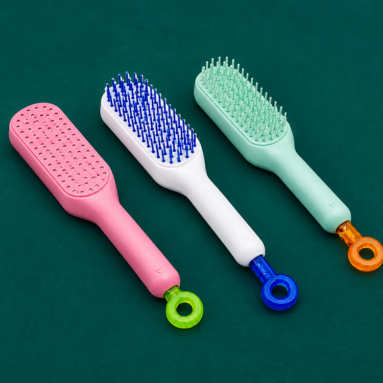 برس مو جادویی دندانه جمع شونده | گره بازکن و تمیزشونده Magic Hair Brush