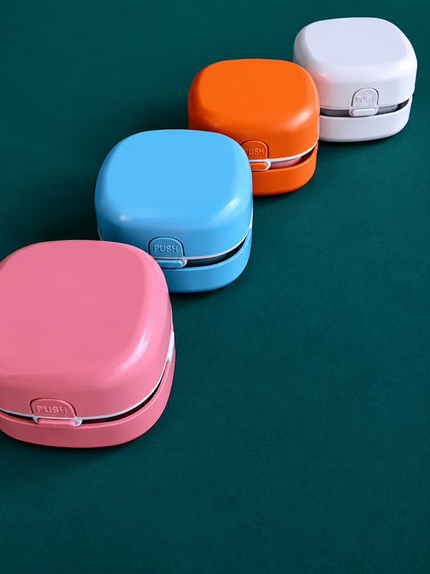 جارو شارژی دسکتاپ مینی جارو رومیزی Desktop Vacuum Cleaner با سری باریک