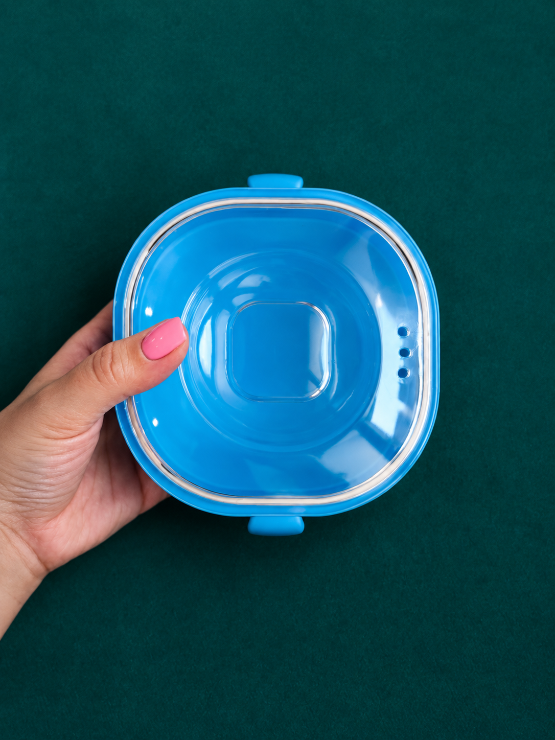 دستگاه ذوب وکس سیلیکونی تاشو Wax Warmer اورجینال موم گرم کن 400 میلیلیتری 100 وات