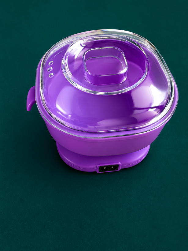 دستگاه ذوب وکس سیلیکونی تاشو Wax Warmer اورجینال موم گرم کن 400 میلیلیتری 100 وات